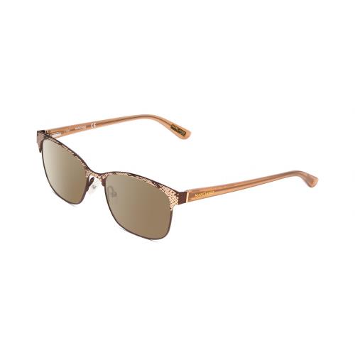 Guess by Marciano GM0318 Lady Polarized Sunglasses Snakeskin Brown Rose 52 mm Amber Brown Polar