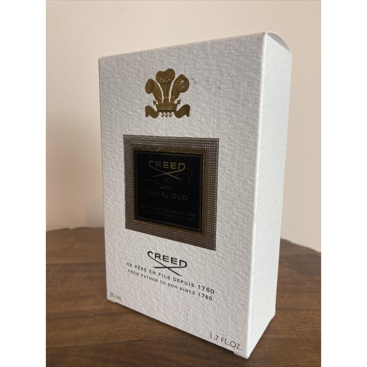 Creed Royal Oud Eau de Parfum 1.7fl oz/50ml Batch F001325 Edp Spray