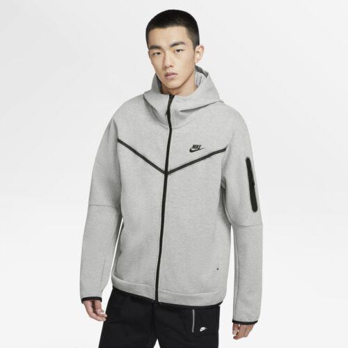 CU4489-063 Mens Nike Sportswear Tech Fleece Full-zip Hoodie