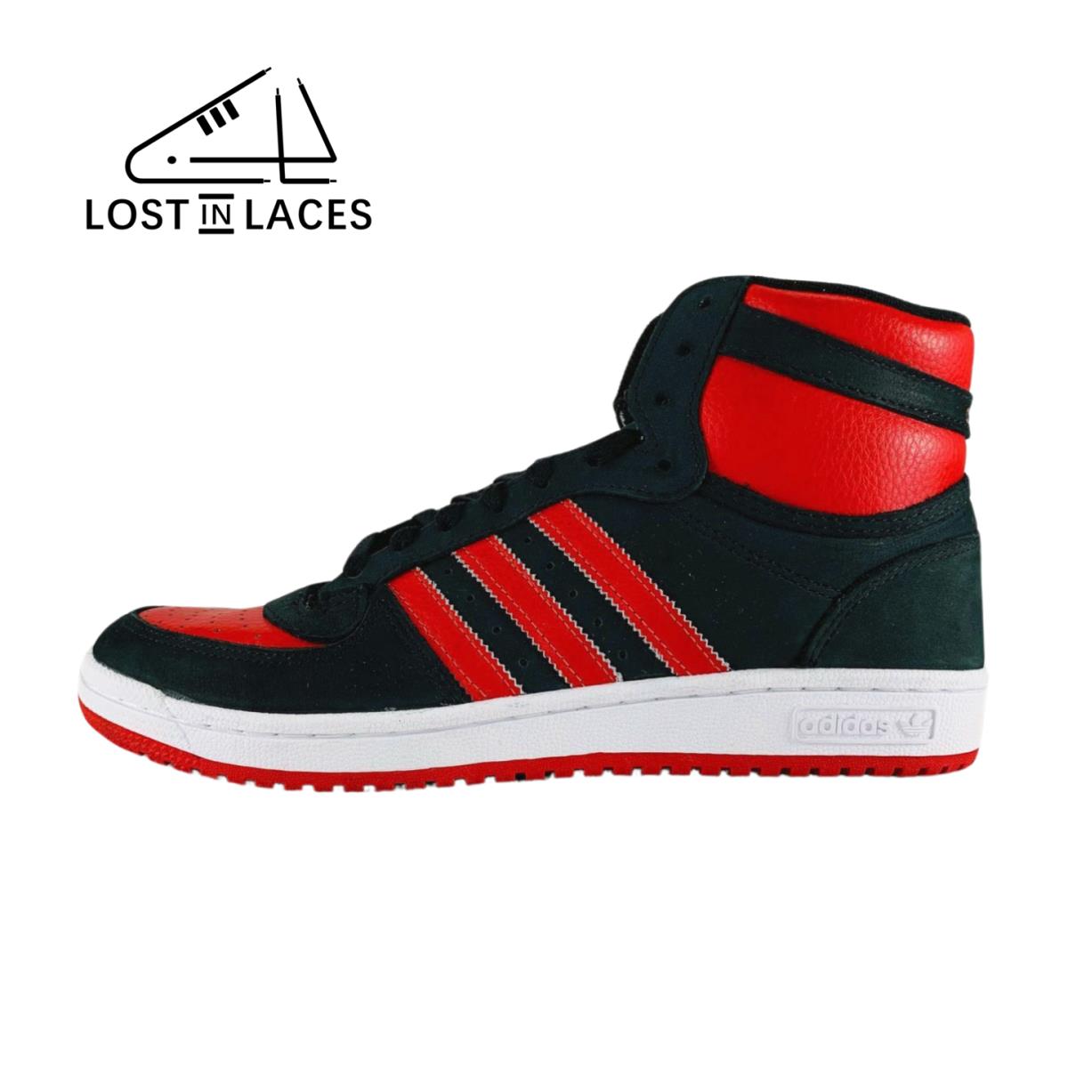 Adidas Top Ten RB Black Red Sneakers Shoes FZ6024 Men`s Sizes - Black
