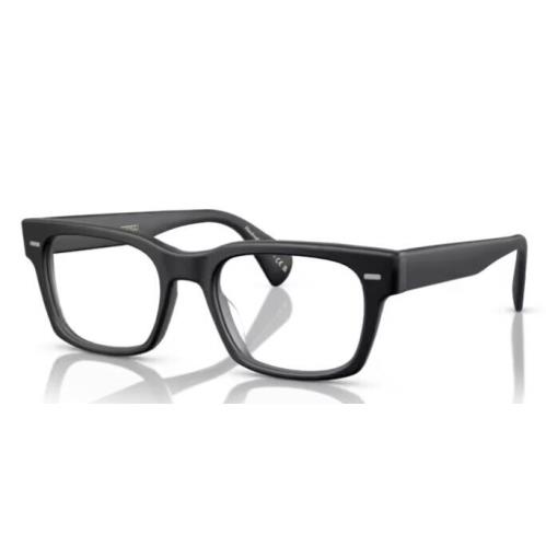 Oliver Peoples OV5332U 1465 Semi Matte Black Rectangular 51mm Men`s Eyeglasses