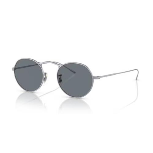 Oliver Peoples 0OV1220S M-4 30th 5036R8 Silver/indigo Grey 49mm Men`s Sunglasses