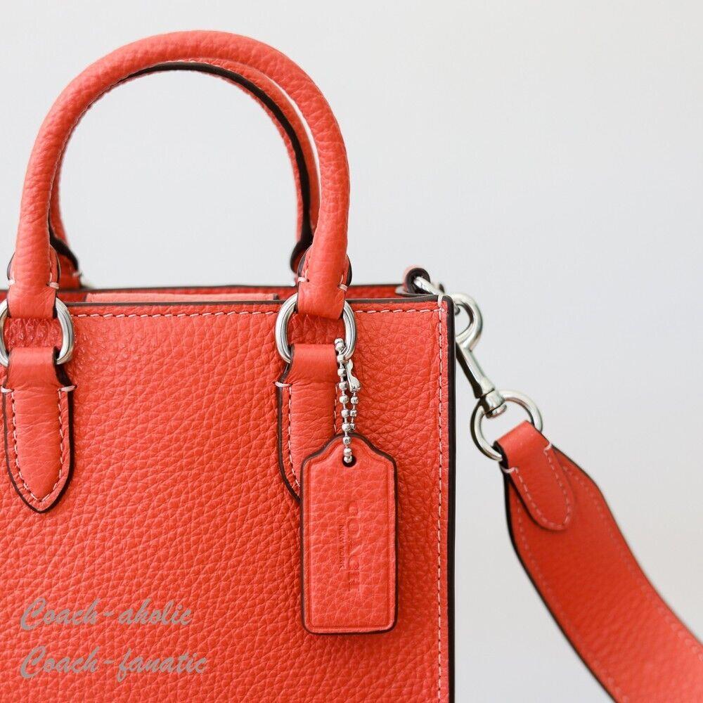 Coach Orange 2024 Tangerine Signature Tote