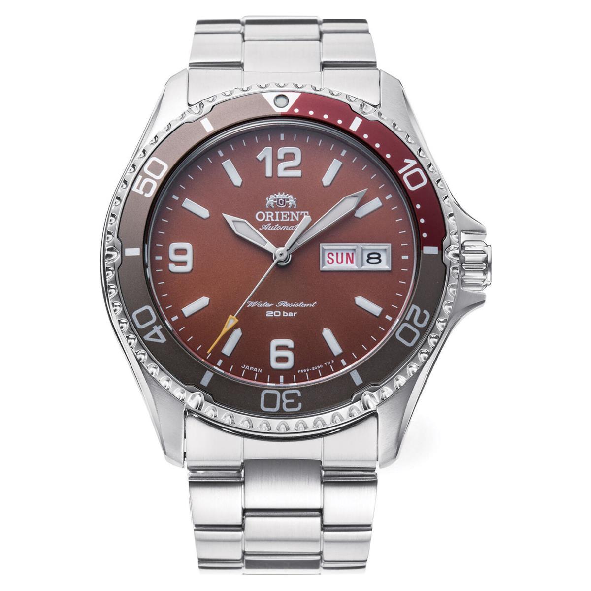 Orient Watch - RA-AA0820R19B For Male Red in Steel - Dial: Red, Band: Grey