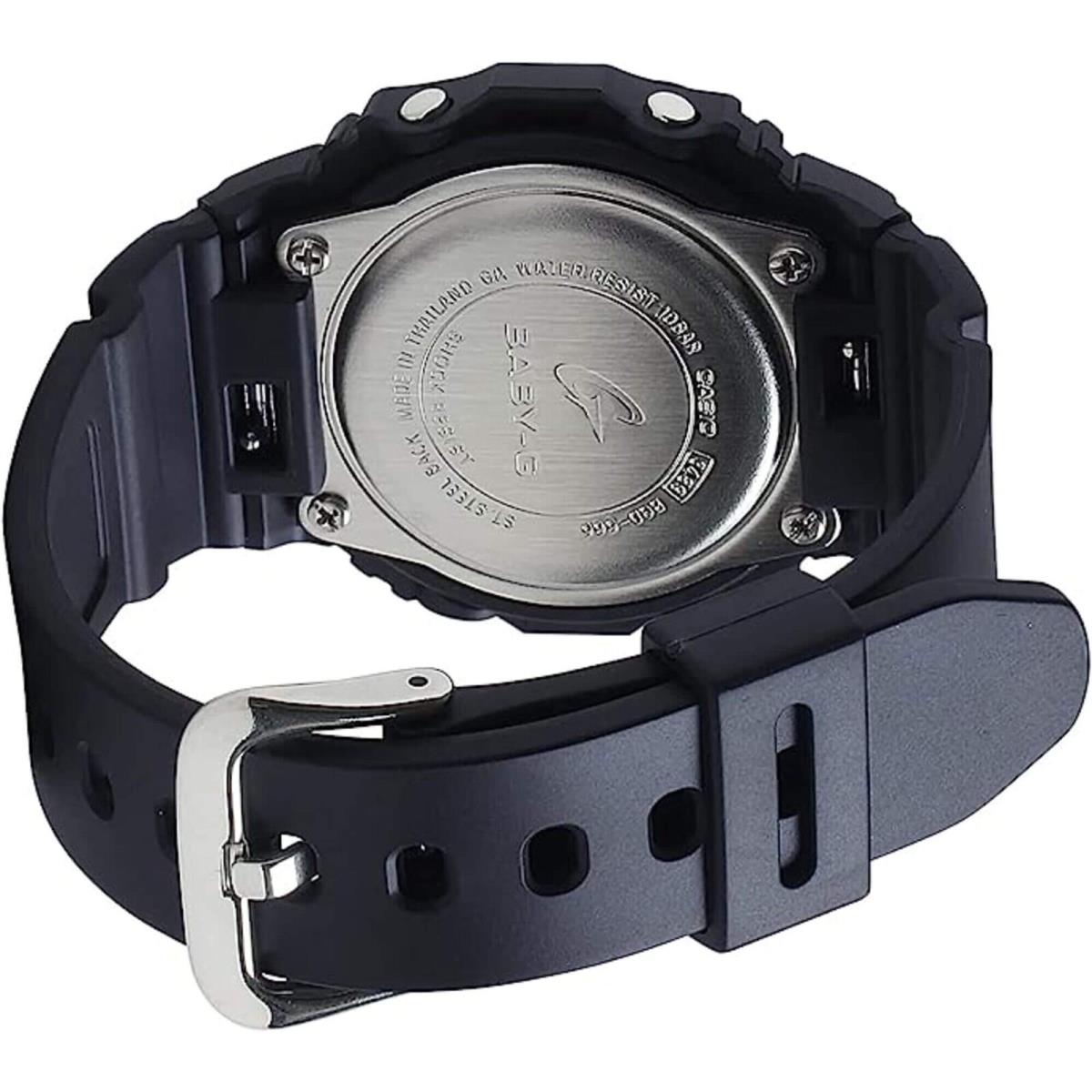 Casio Women`s Digital Watch Baby-g Chronograph Black Resin Strap BGD-565-1CR
