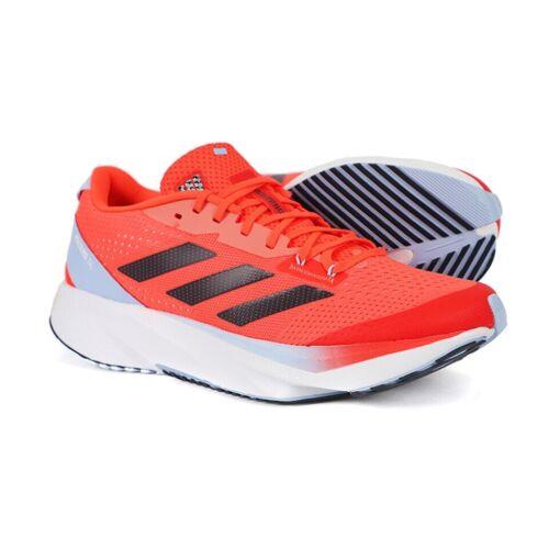 Mens Adidas Adizero SL Running Shoes GX9775 Solar Red Blue Dawn Size 13