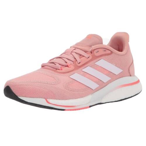 Adidas Women`s Supernova Running Shoe Wonder Mauve/almost Pink/turbo Size 8.5
