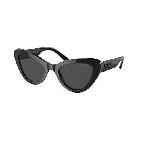 Prada 13YS Sunglasses 1AB5S0 Black