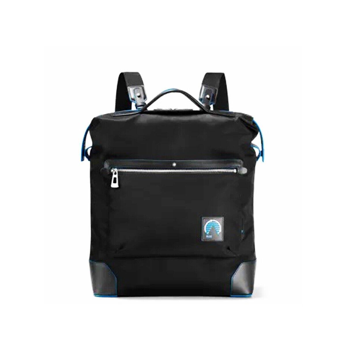 Montblanc Blue Spirit Tote Bag / Backpack Black/blue 129075