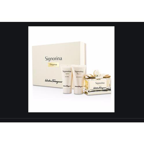 Salvatore Ferragamo Signorina Eleganza Gift Pack Eau DE Parfum and Body Lotion