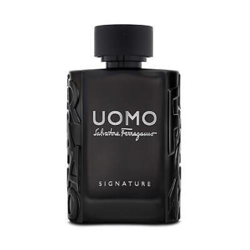 Salvatore Ferragamo Uomo Signature For Men Eau de Parfum Spray 3.4 Oz