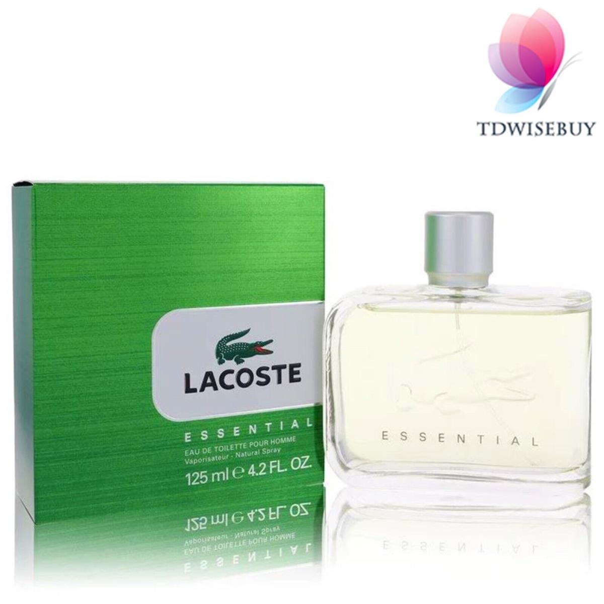 Lacoste Essential Cologne Men Perfume by Lacoste Eau De Toilette Spray 4.2 oz