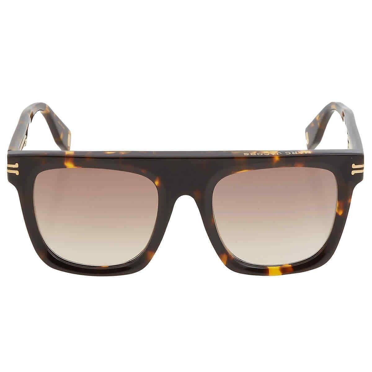 Marc Jacobs 1044/S 086 52mm Havana Brown Gradient Unisex Square Sunglasses