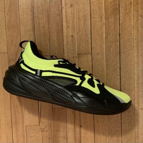 Puma Rs-dreamer Safety Yellow Black 193990-19 Size 8.5 J Cole Neon Hoops - Safety Yellow