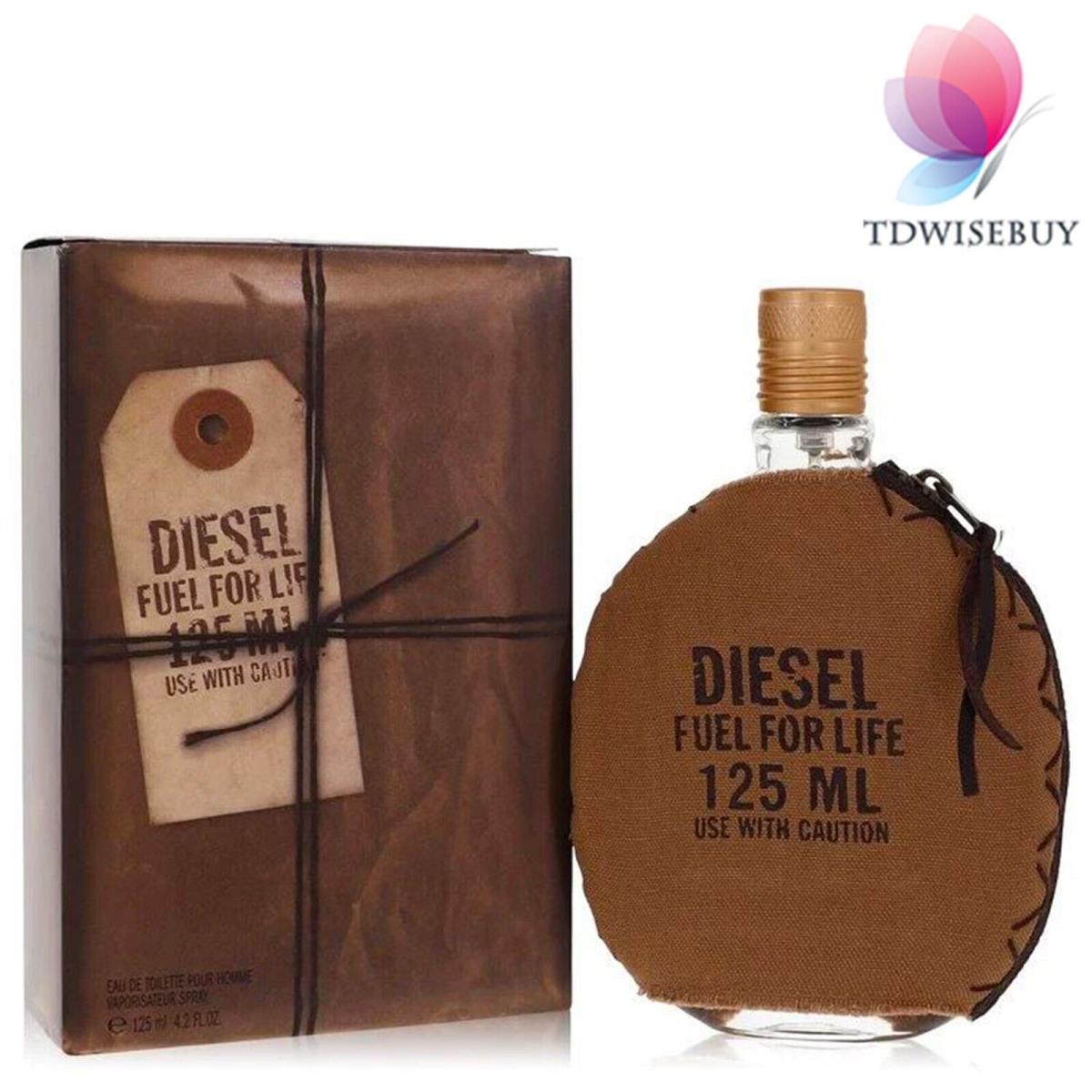 Fuel For Life Cologne Men Perfume by Diesel Eau De Toilette Spray 4.2 oz 125 ml