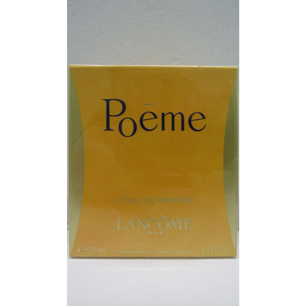 Lancome Poeme Women Perfume 1.7 FL OZ Edp Eau De Parfum Spray Factory-sealed Box