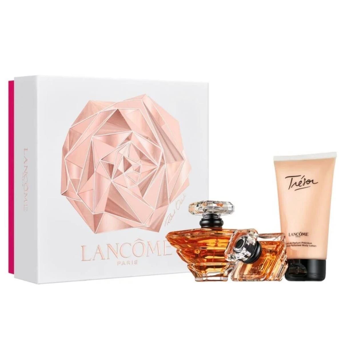 Lancome Tresor 3 Piece Gift Set Eau de Perfum