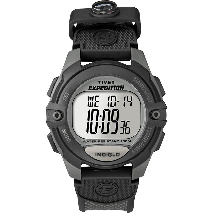 Timex Expedition Full-size Digital Cat Charcoal/black Resin Watch Style T409419J