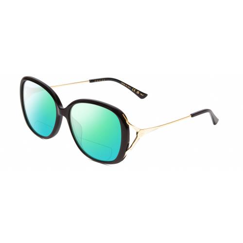 Gucci GG0649SK Womens Polarized Bifocal Sunglasses in Black/gold 58mm 41 Options Green Mirror