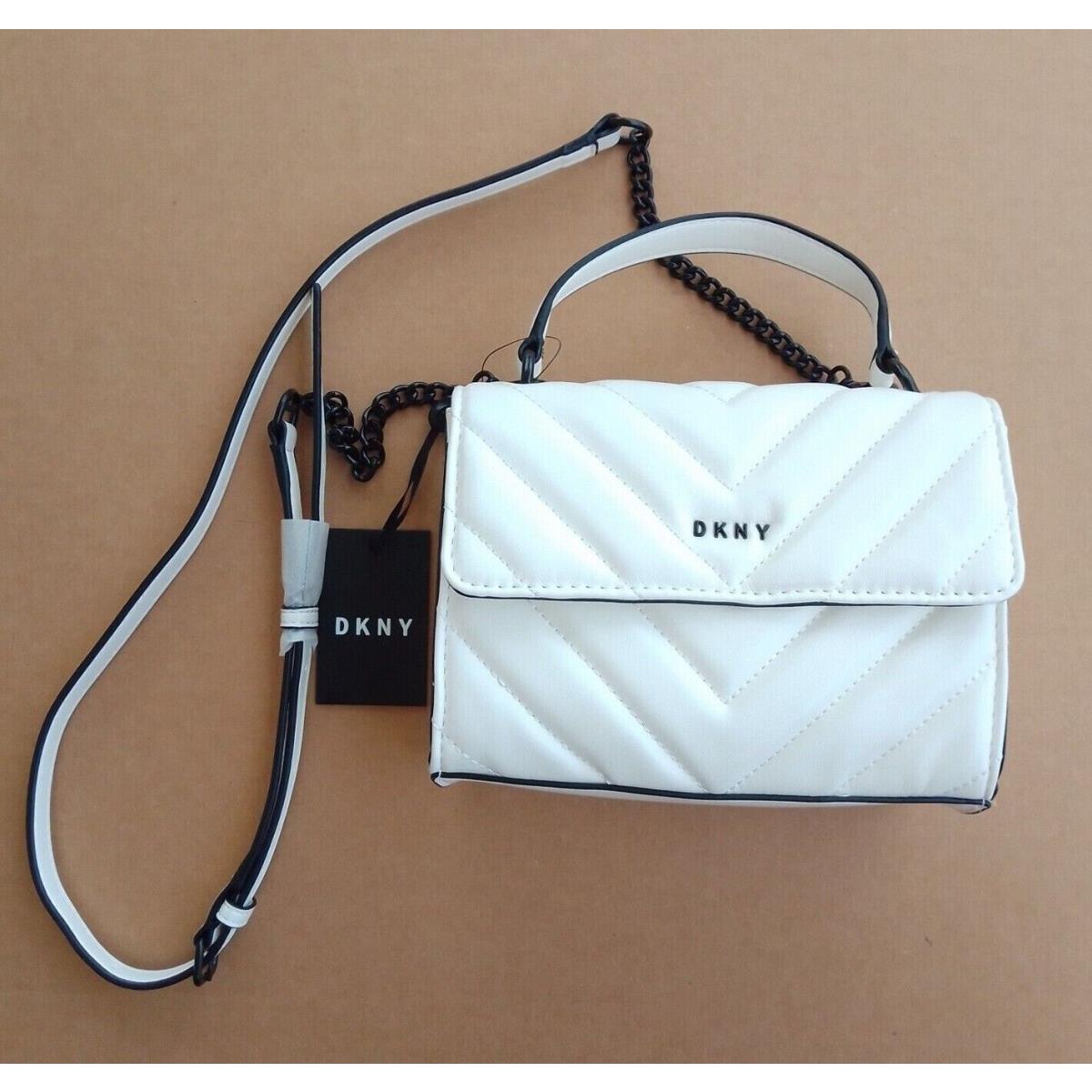 Dkny Veronica Top Handle White Shoulder Bag R14ERQ45