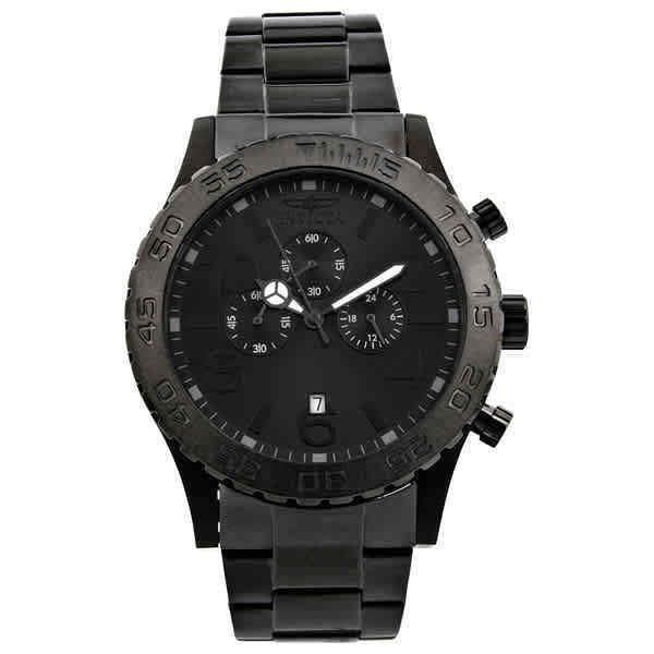 Invicta Specialty Chronograph Quartz Gunmetal Dial Men`s Watch 1272