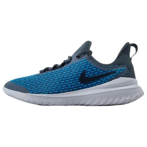 Nike Boys Renew Rival GS AH3469-400 Blue Running Sneaker Shoes Size 5.5Y - Blue