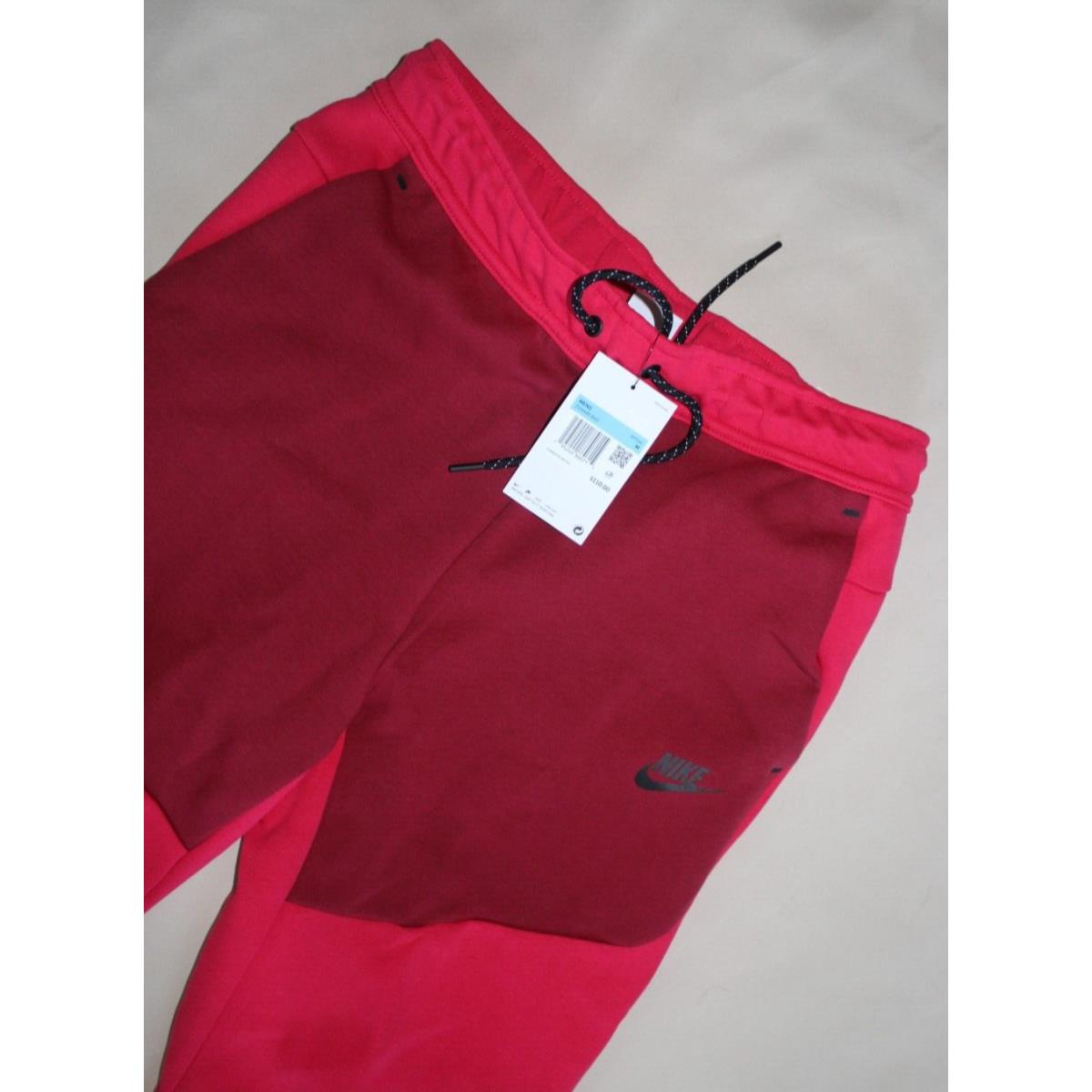 Nike Sportswear Tech Fleece Joggers Berry Pomegranate top CU4495-643 Men's Large