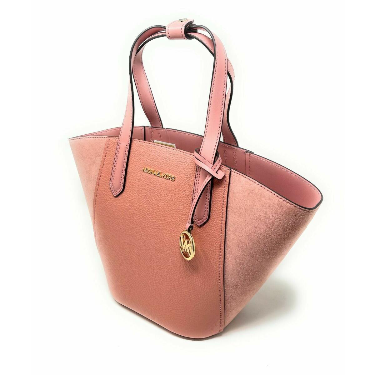 Michael Kors Portia Sunset Rose Small Leather Tote
