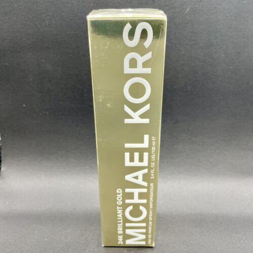 Michael Kors 24K Brilliant Gold 3.4oz/100ml Edp Spray For Women