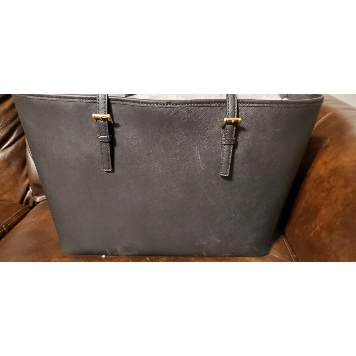 Michael Kors Jet Set Medium Saffiano Leather Top-zip Tote Bag Women`s Tote  - Michael Kors bag 