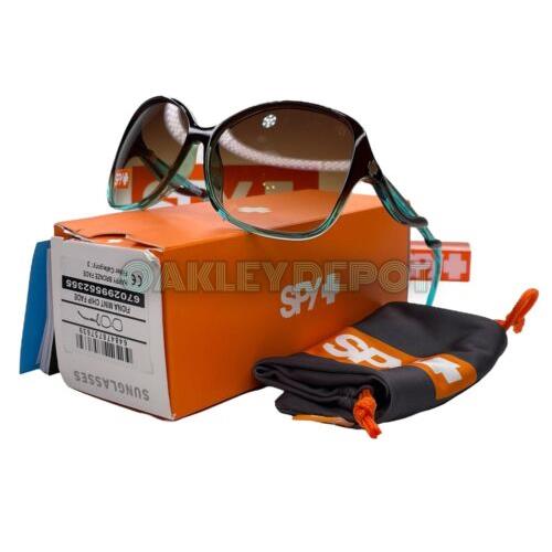 Spy Optic Fiona 670299552355 Mint Chip Fade/happy Bronze Fade Sunglasses