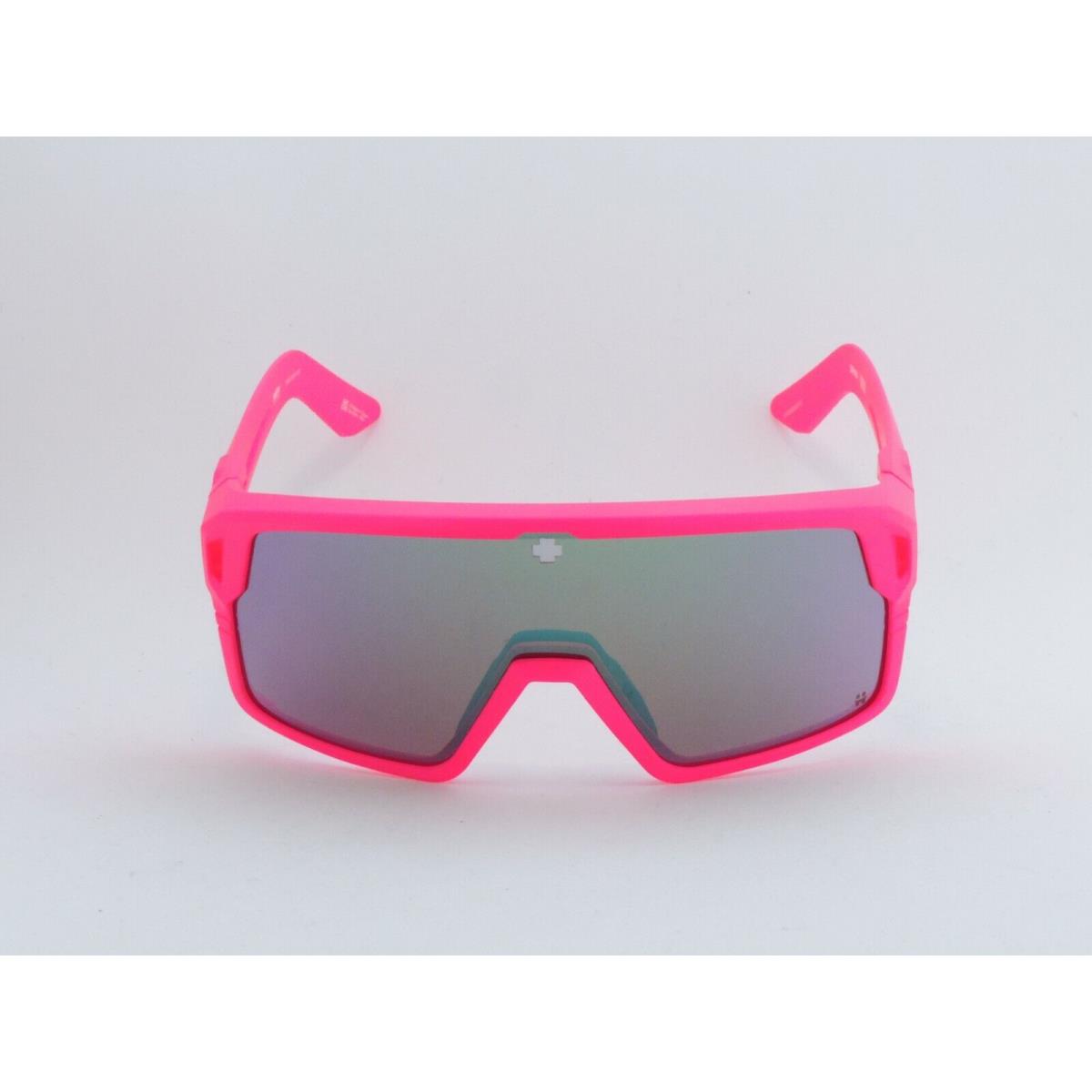 Spy Optic Monolith Oversized Shield Sunglasses Matte Neon Pink/happy Bronze LT