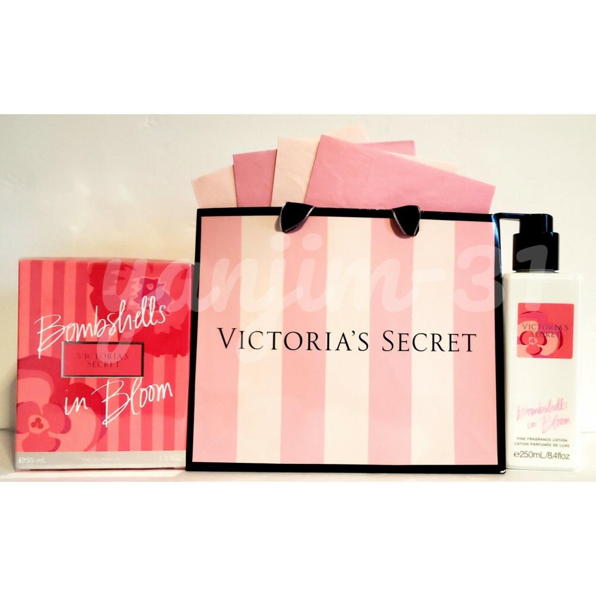 Victoria Secret Bombshells IN Bloom Perfume/eau DE Parfum 50ML N Lotion 250ML