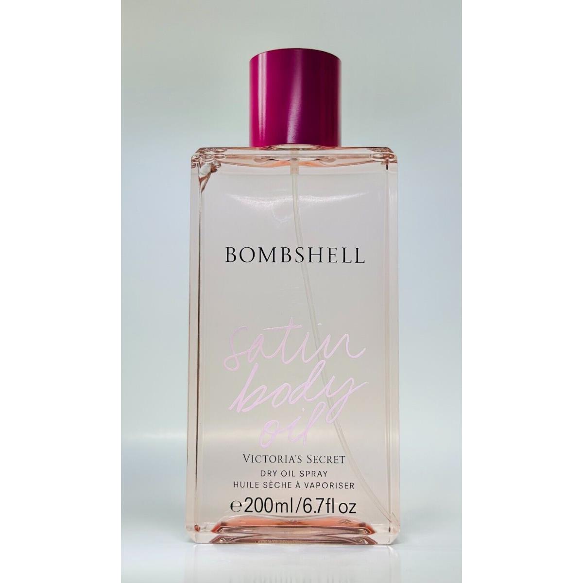 Victoria`s Secret Bombshell Satin Body Dry Oil Spray 6.7oz/200ml