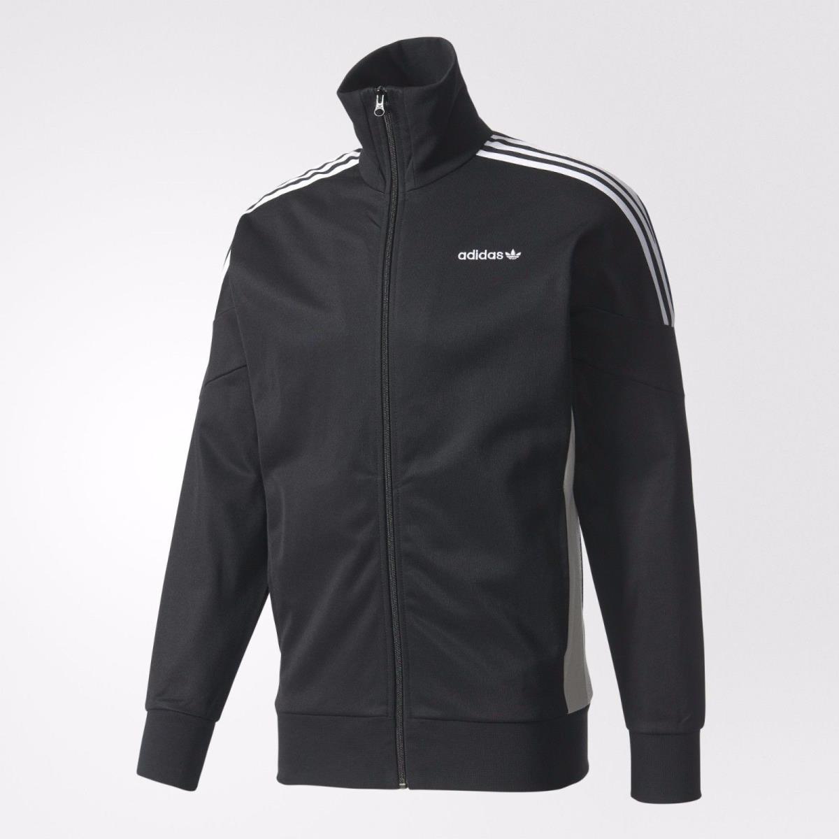 Adidas Originals Men`s CLR84 Track Jacket Black/white BK5915