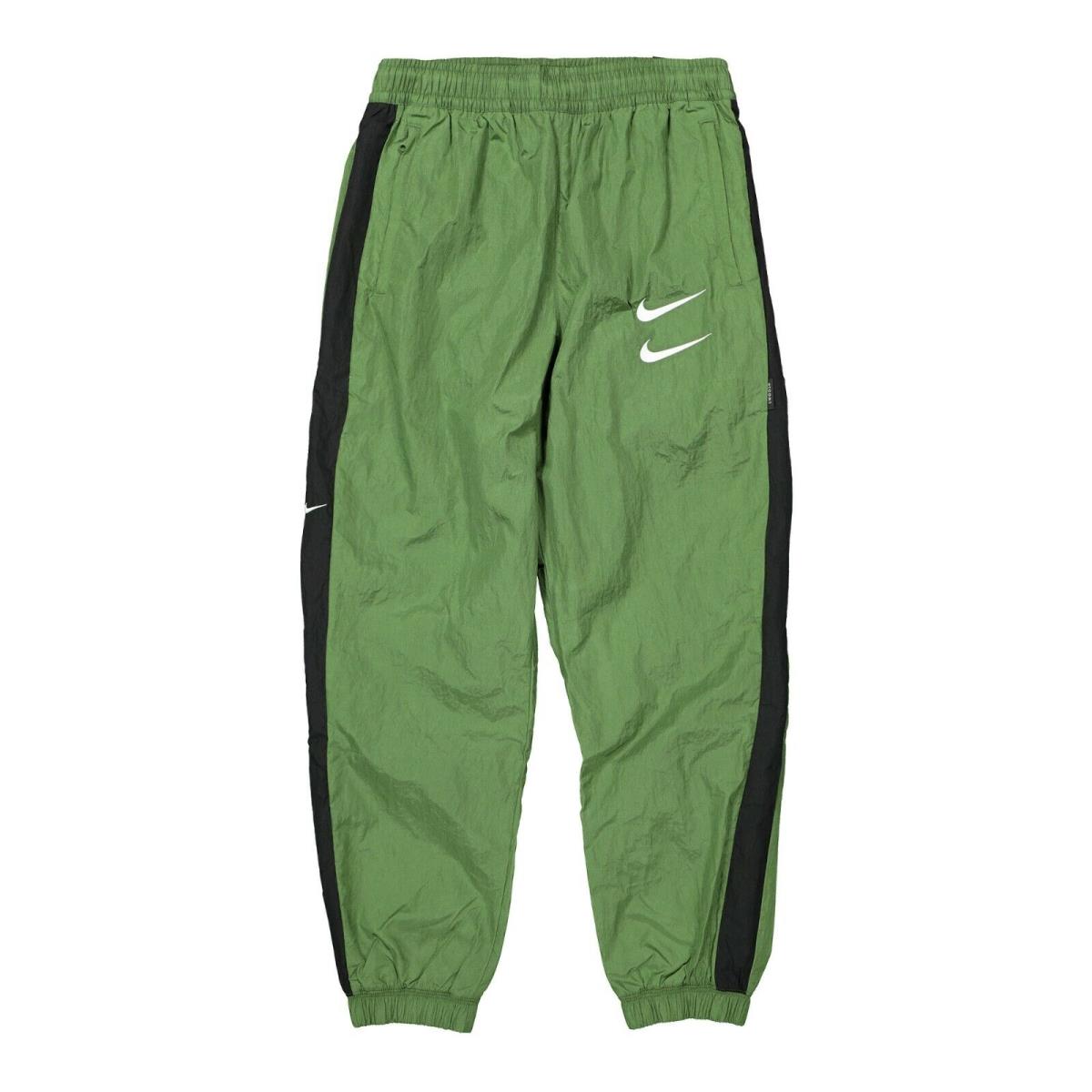 Nike Swoosh Cuffed Woven Sweatpants Khaki Jogger Sportswear Green CJ4877-326