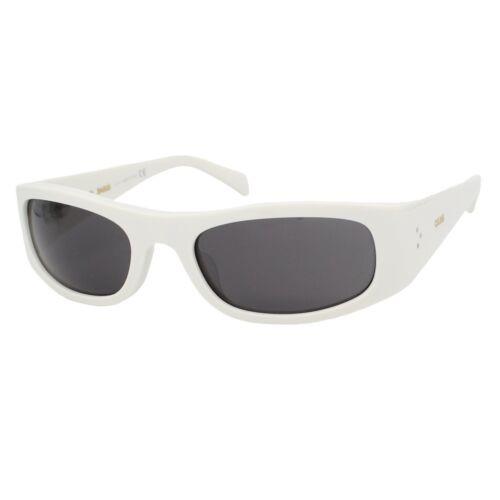Celine Paris CL40085I 21A White Grey Lens Women`s Sunglasses 58-21-125 W/case