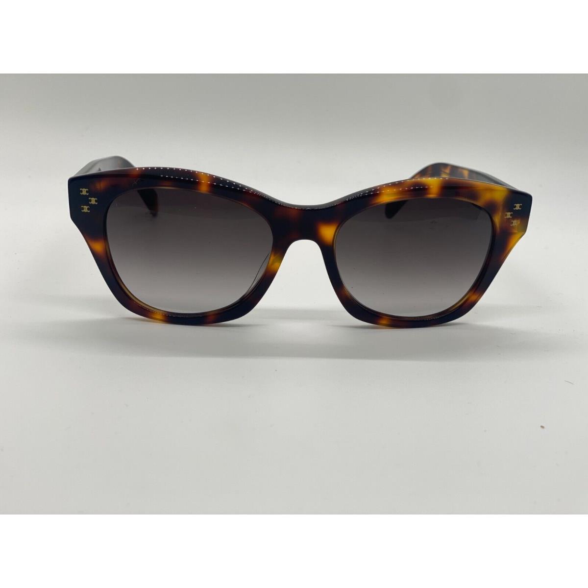 Celine CL40217U 53K Havana Sunglasses 55-18-140mm