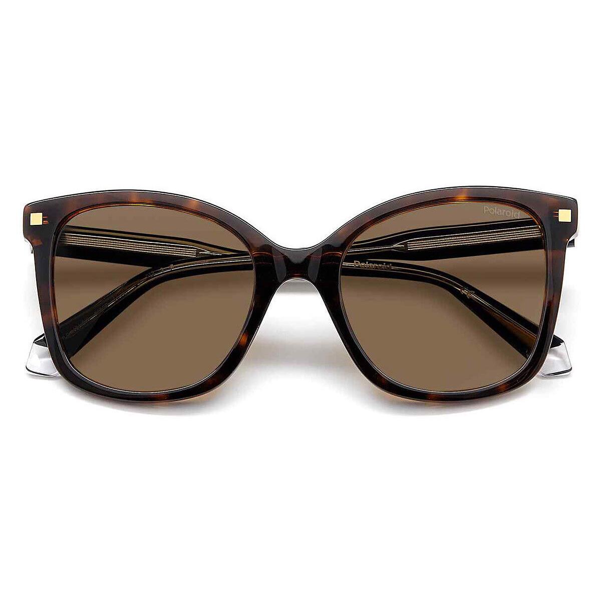 Polaroid Pld 4151/S/X Sunglasses Havana Bronze Polarized 53