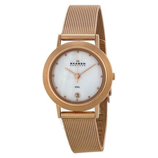 Skagen Women`s Japan Quartz Movement Analog Watch 16SRRW-NEEDS Battery