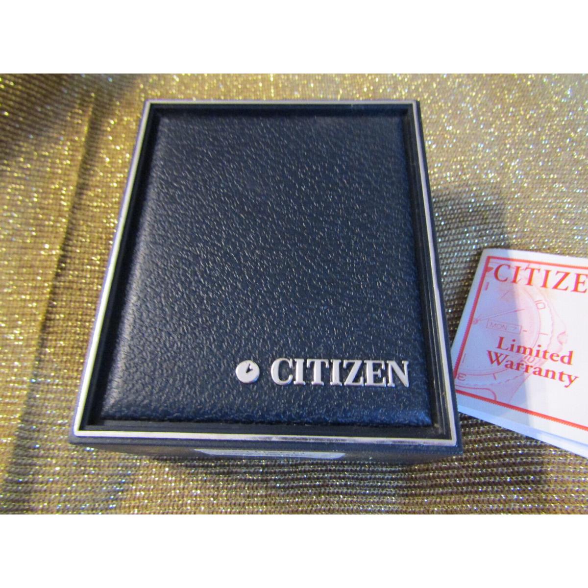 Citizen watch Vintage - Gold Dial, Silver Band, Silver Bezel