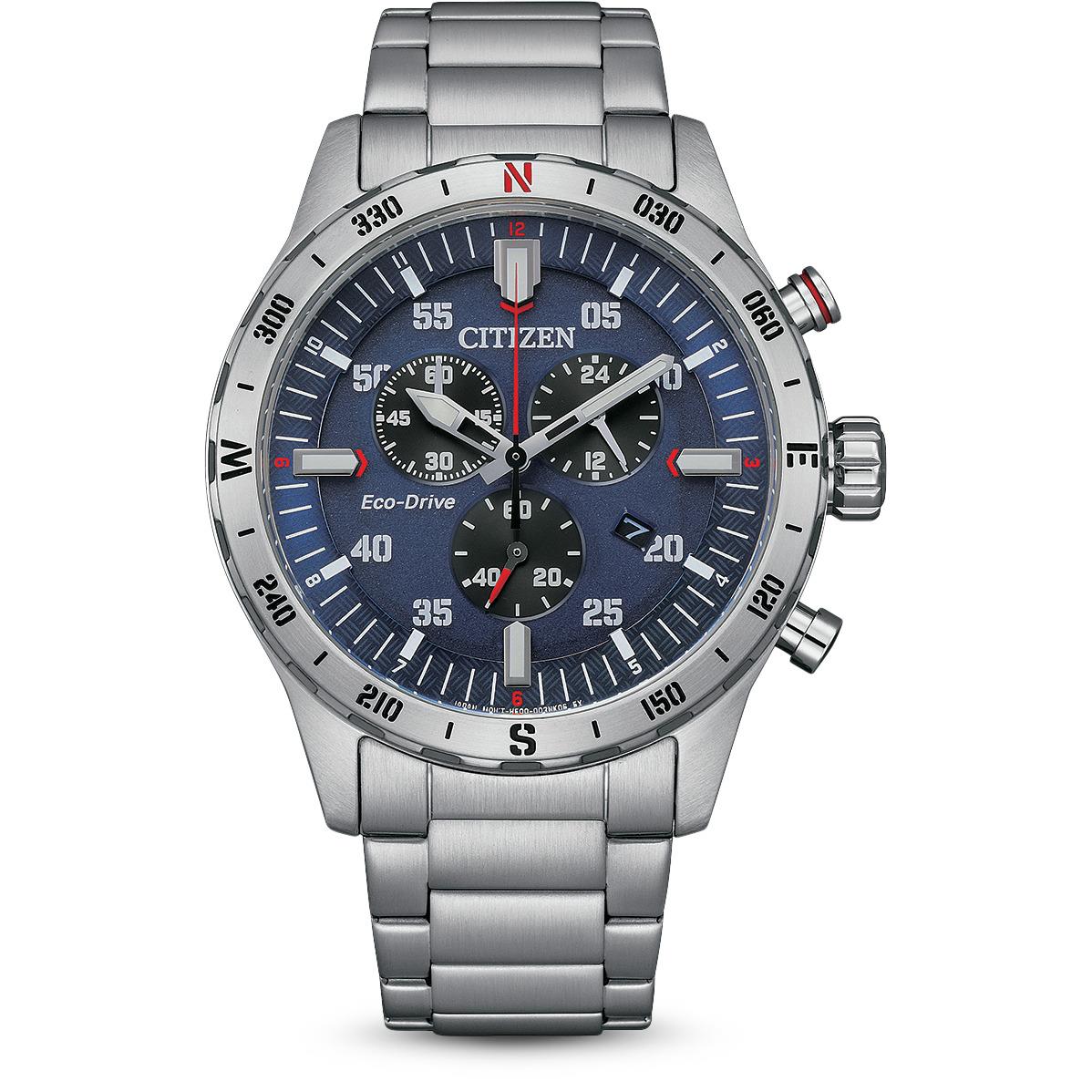 Citizen Men`s Chronograph Eco-drive Watch AT2520-89L