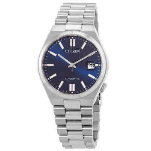 Citizen Automatic Blue Dial Men`s Watch NJ0150-81L