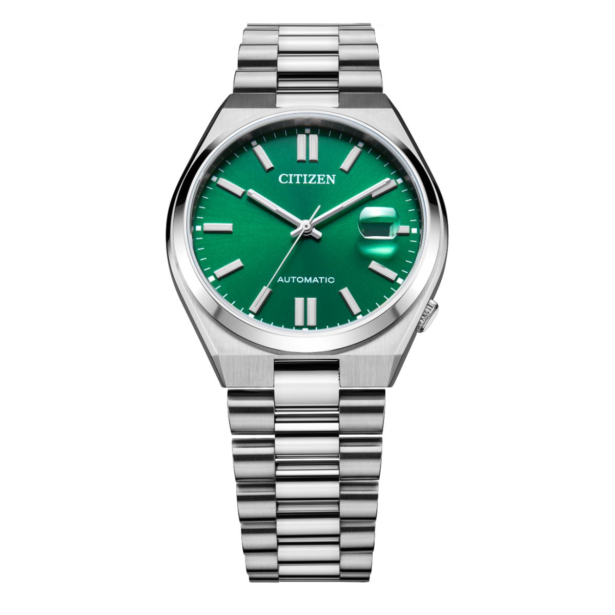 Citizen Men`s Green Dial Automatic Watch - NJ0150-81X