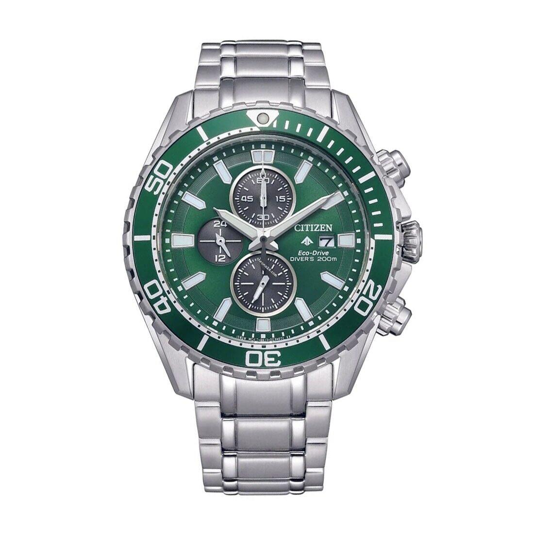 Citizen Men`s Promaster Eco-drive Chronograph Watch - CA0820-50X