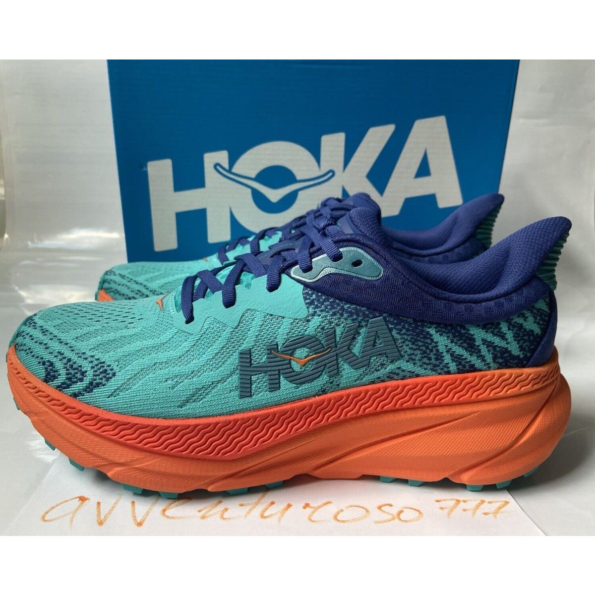 Hoka One One Challenger Atr 7 Size 9 Running Shoes Ceramic Orange 1134498