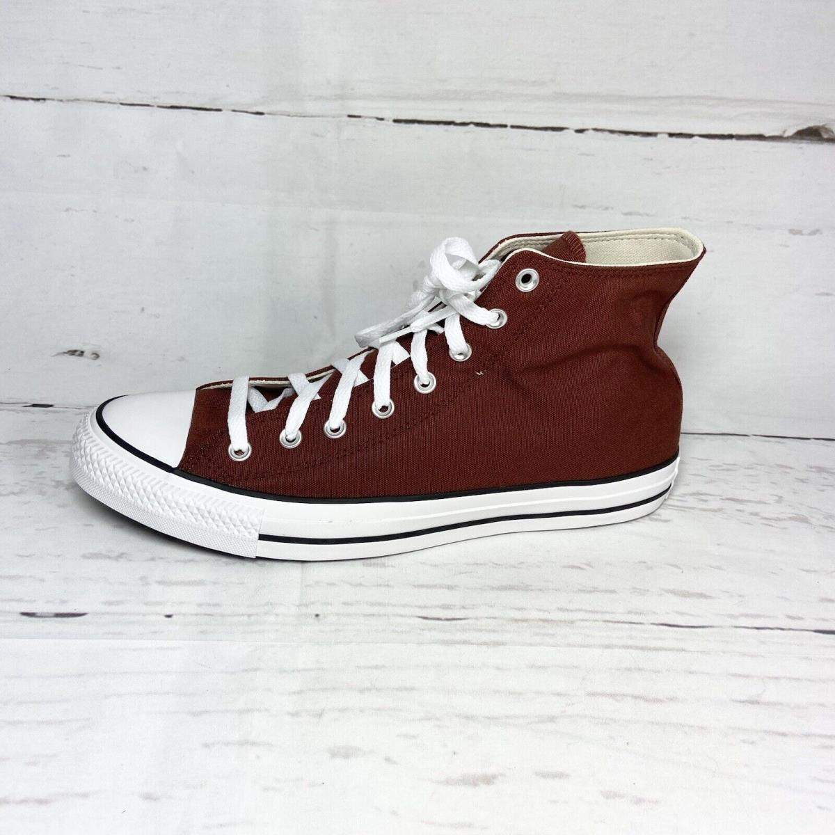 Converse Chuck Taylor All Star Sneakers Mens Sz 12 High Top Rosewood Canvas - Brown