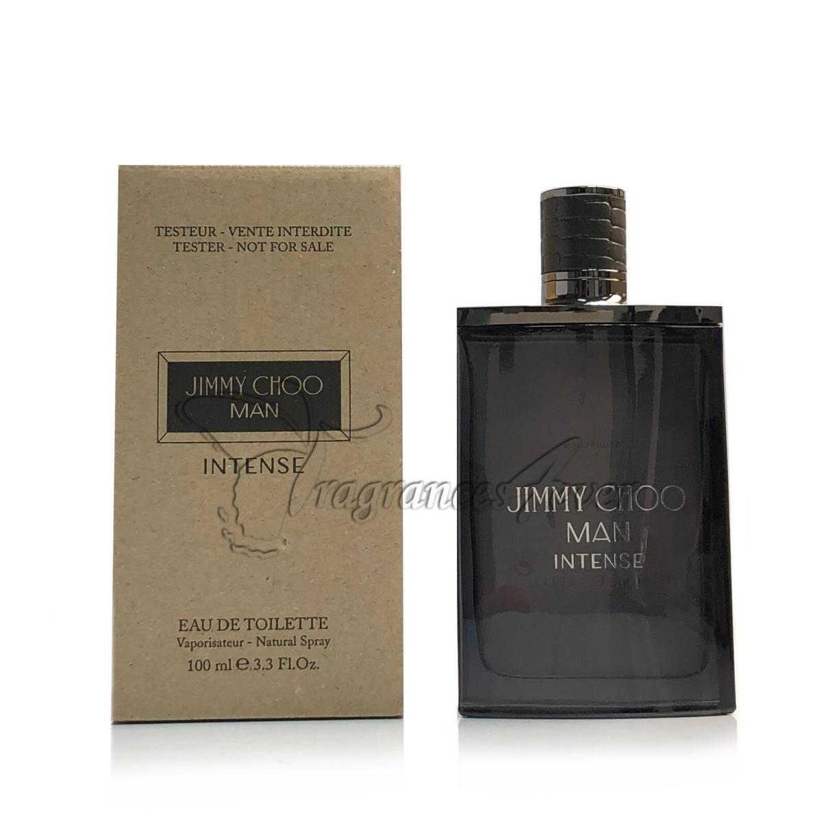 Jimmy Choo Man Intense 3.3 oz / 100 ml Edt Spray For Men Brown Box