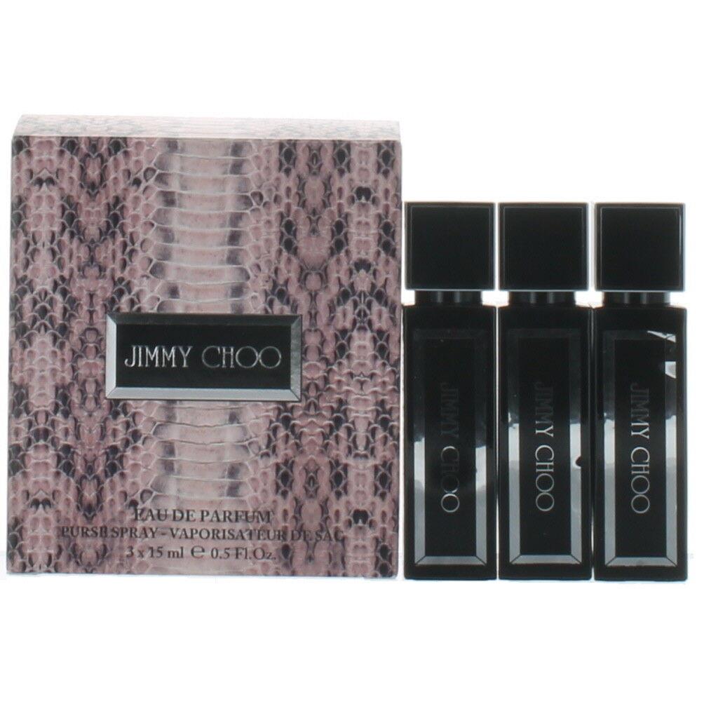 Purse Spray by Jimmy Choo For Women Mini Edp Perfume Spray 3x0.5 oz