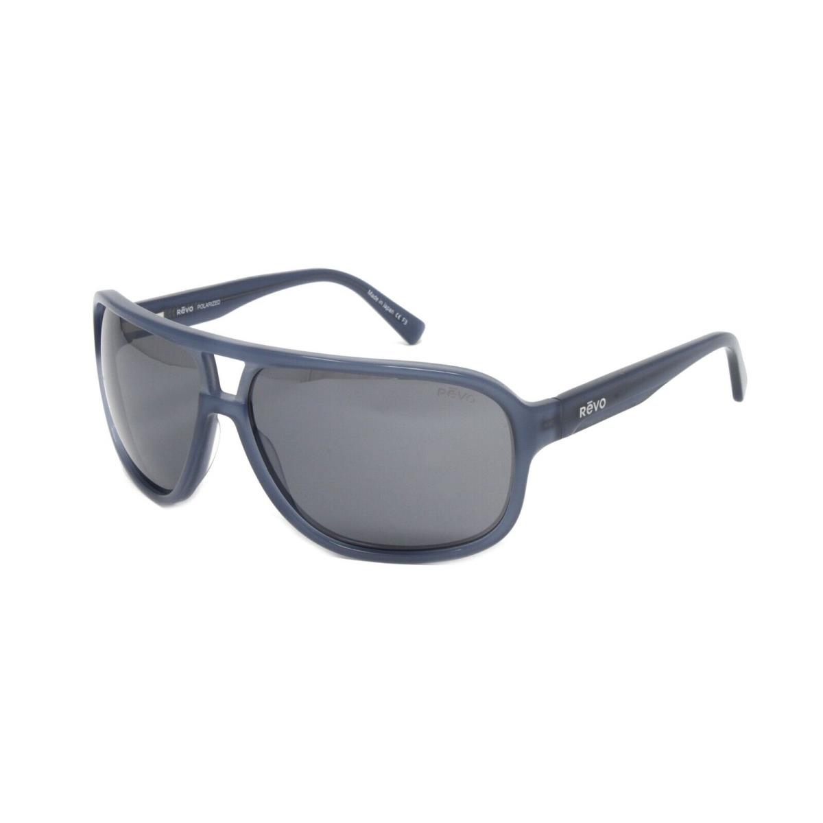Revo Sunglasses Hank L RE1145ECO 00GY Grey Graphite Polarized Lens 62mm - Frame: Gray, Lens: Gray